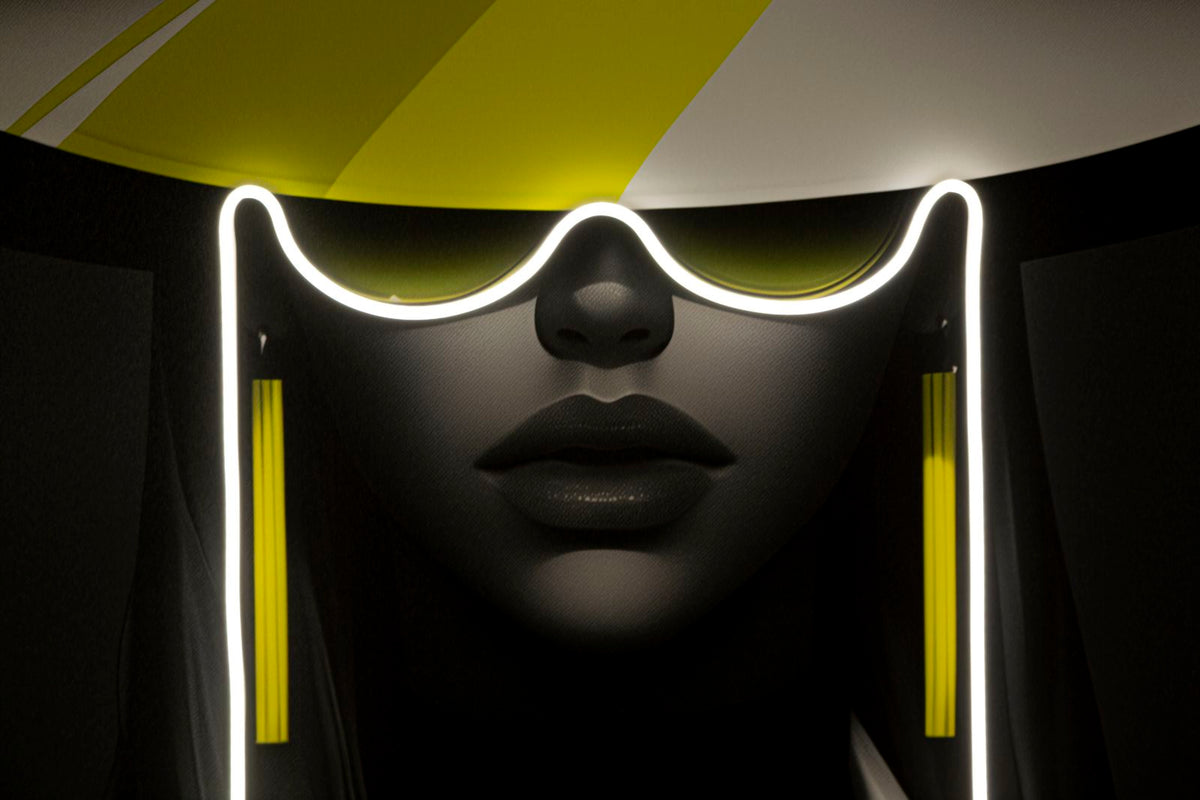 Mauro Ferretti Stampa con LED su Tela Margot 80 x 4 x 120 cm