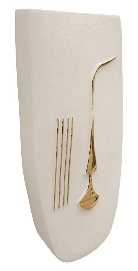 Decorazione murale mumbasa cm 25x6,5x39,5