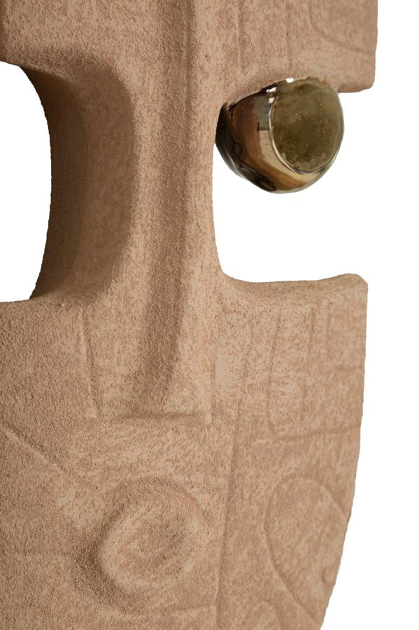 Decorazione murale dakar coppia cm 20x6x40-14x5x32