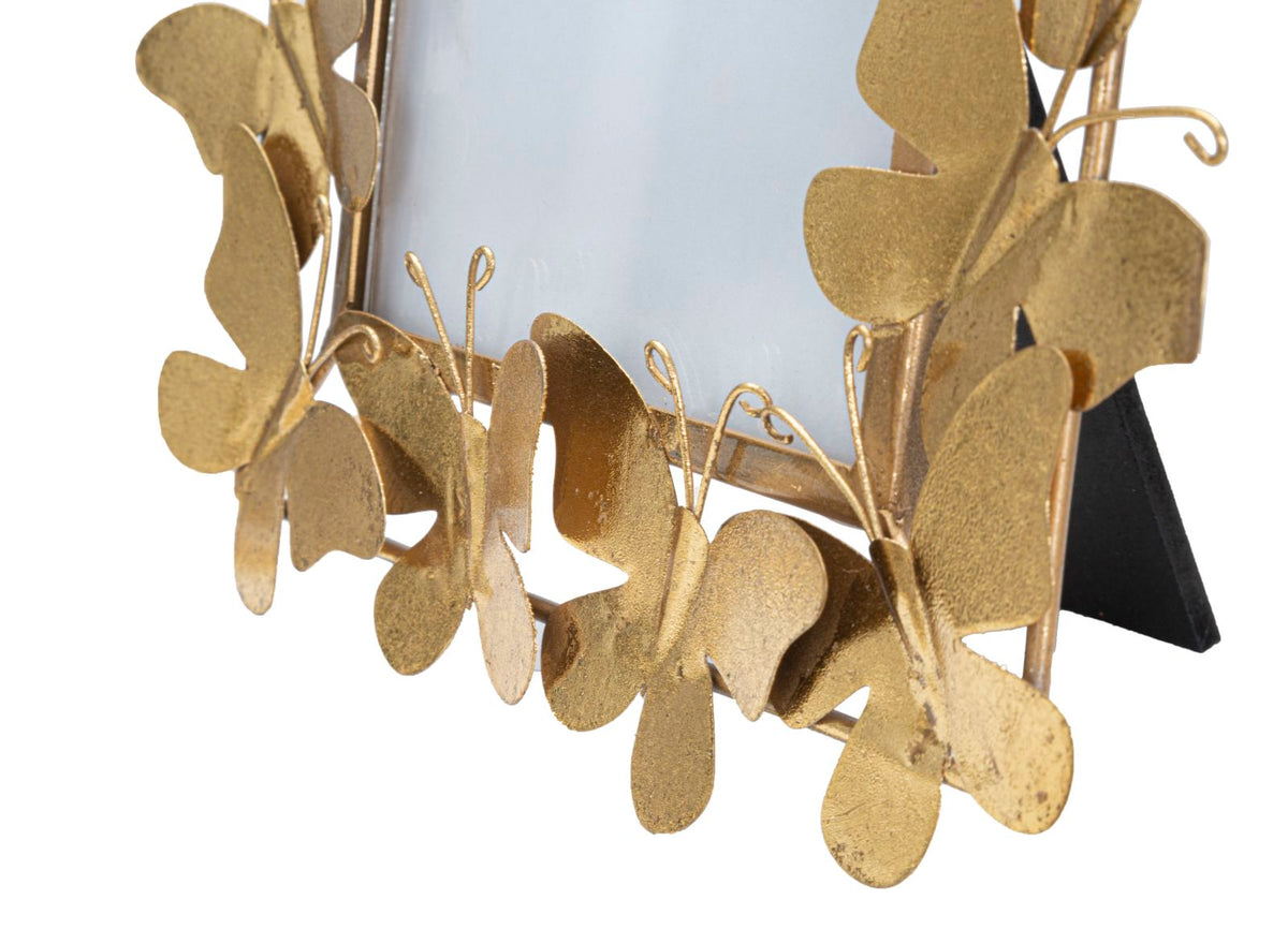 Mauro Ferretti Cornice Butterfly Glam 28 x 11,5 x 30,5 cm (misura Interna 15 x 20)