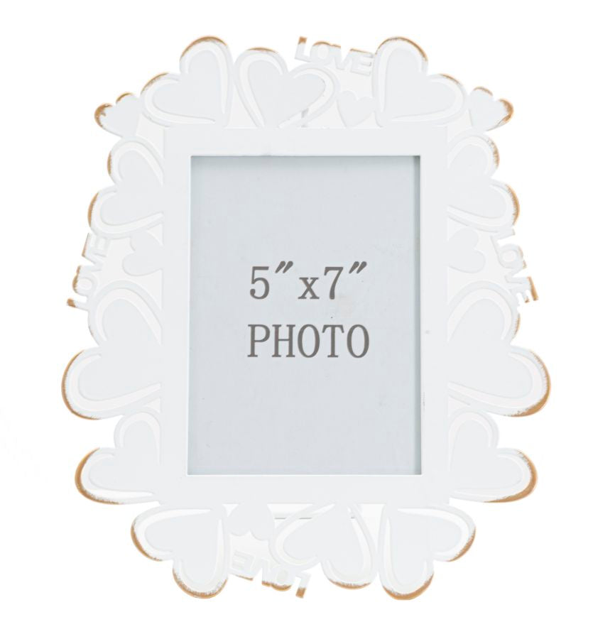 Mauro Ferretti Cornice Heart 25 x 14,5 x 27,7 cm (misura Interna 12,5 x 17,5)