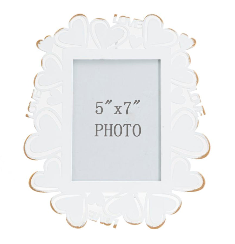 Mauro Ferretti Cornice Heart 25 x 14,5 x 27,7 cm (misura Interna 12,5 x 17,5)