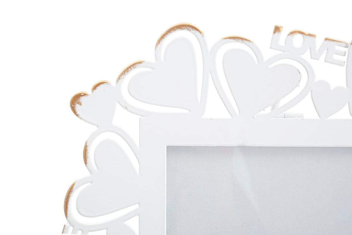 Mauro Ferretti Cornice Heart 25 x 14,5 x 27,7 cm (misura Interna 12,5 x 17,5)