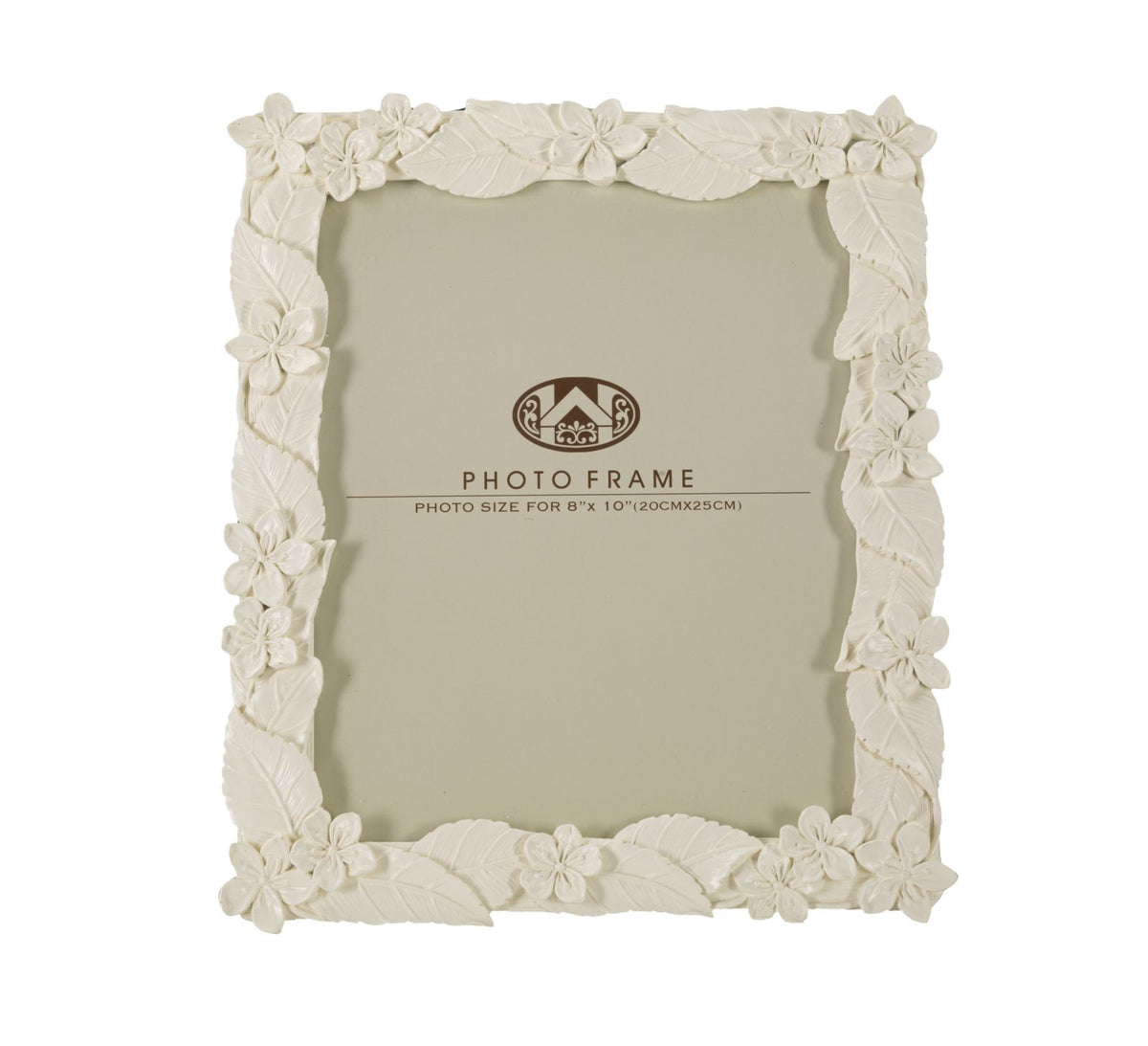 Mauro Ferretti Cornice Leaf Cream 26 x 2 x 30,7 cm (misura Interna 20 x 25)