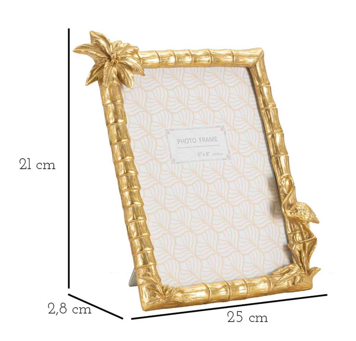 Cornice flamingo cm 25x2,8x21 (misura interna cm 15x20) min 2