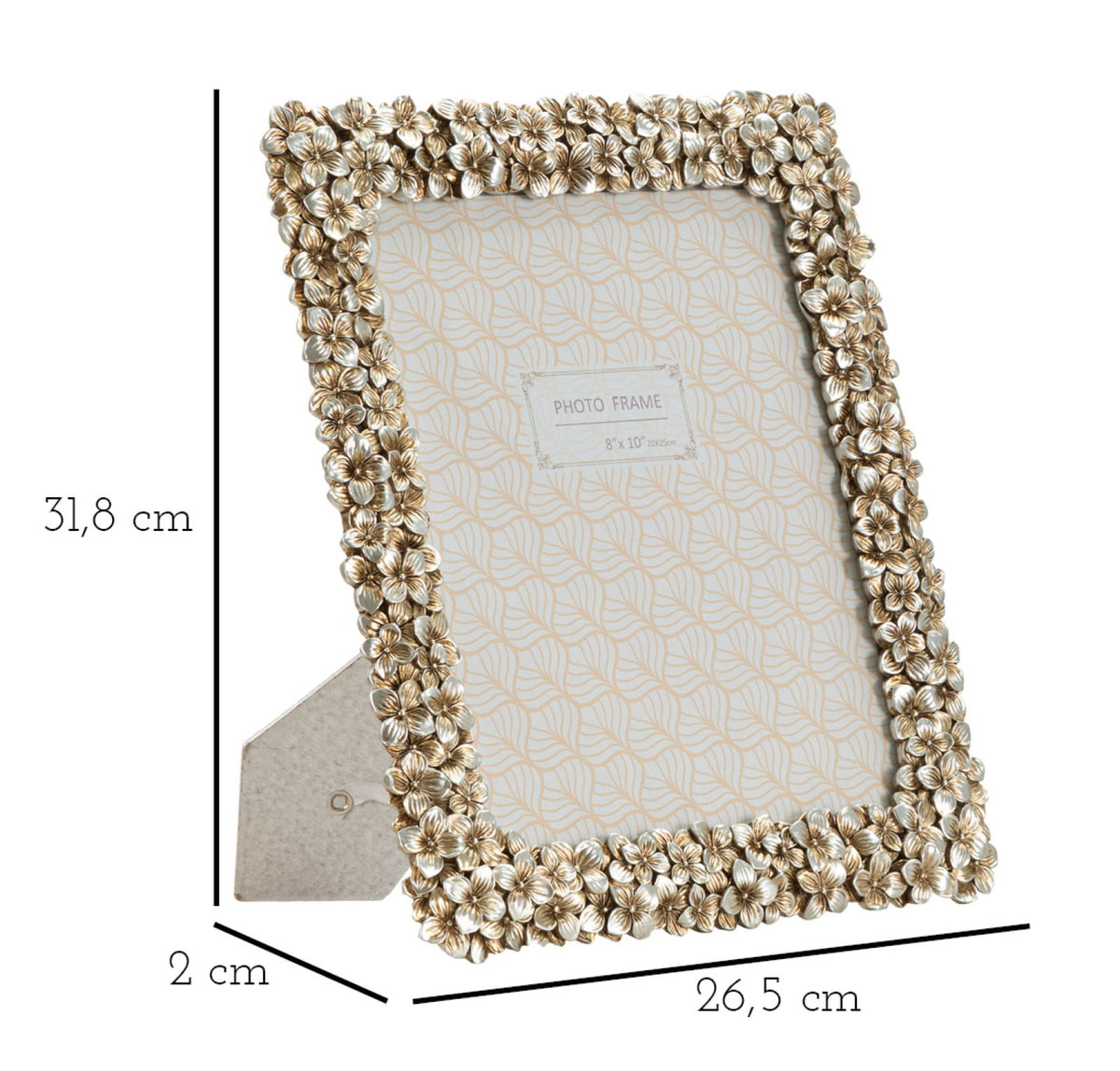 Cornice flolly cm 26,5x2x31,8 (misura interna cm 20x25) min 2