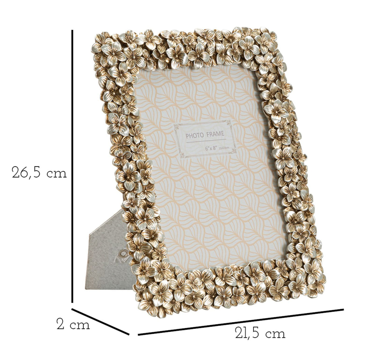 Cornice flolly cm 21,5x2x26,5 (misura interna cm 15x20) min 2