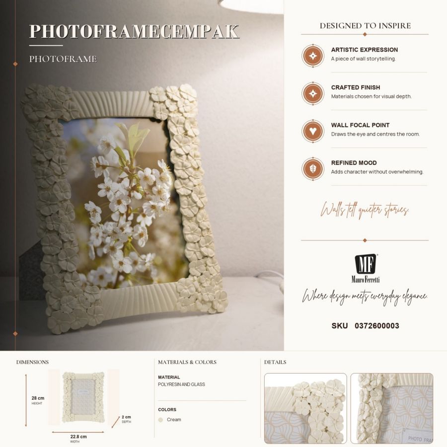 Cornice cempak cm 22,8x2x28 (misura interna cm 15x20) min 2