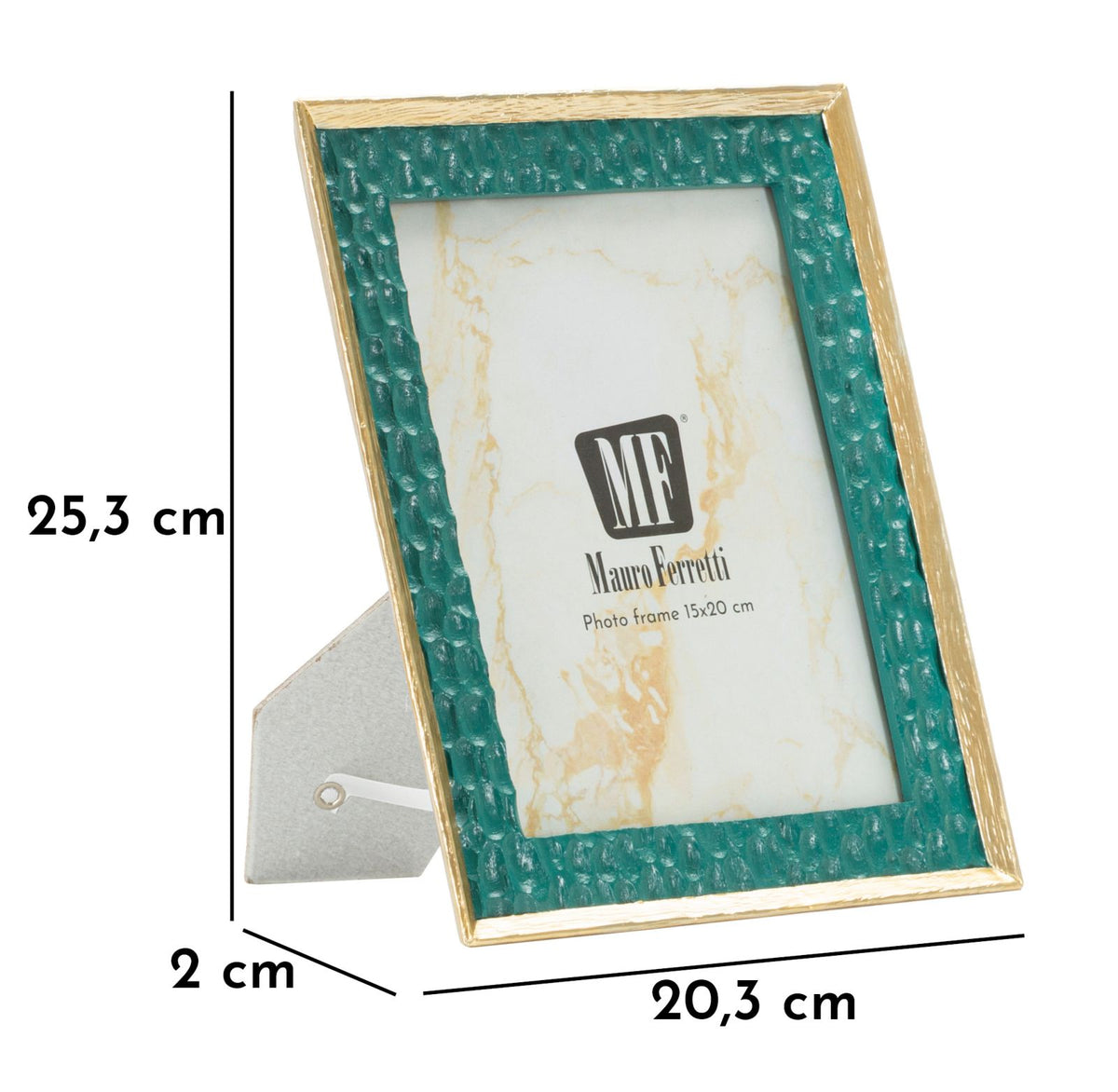 Cornice grent cm 20,3x2x25,3 (misura interna cm 15x20) min 2