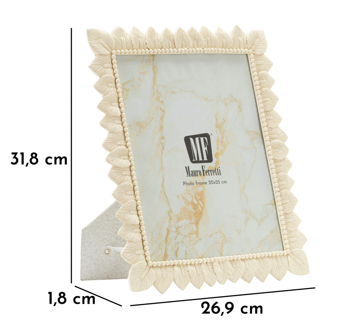 Cornice light leaf cm 26,9x1,8x31,8 (misura interna cm 20x25) min 2