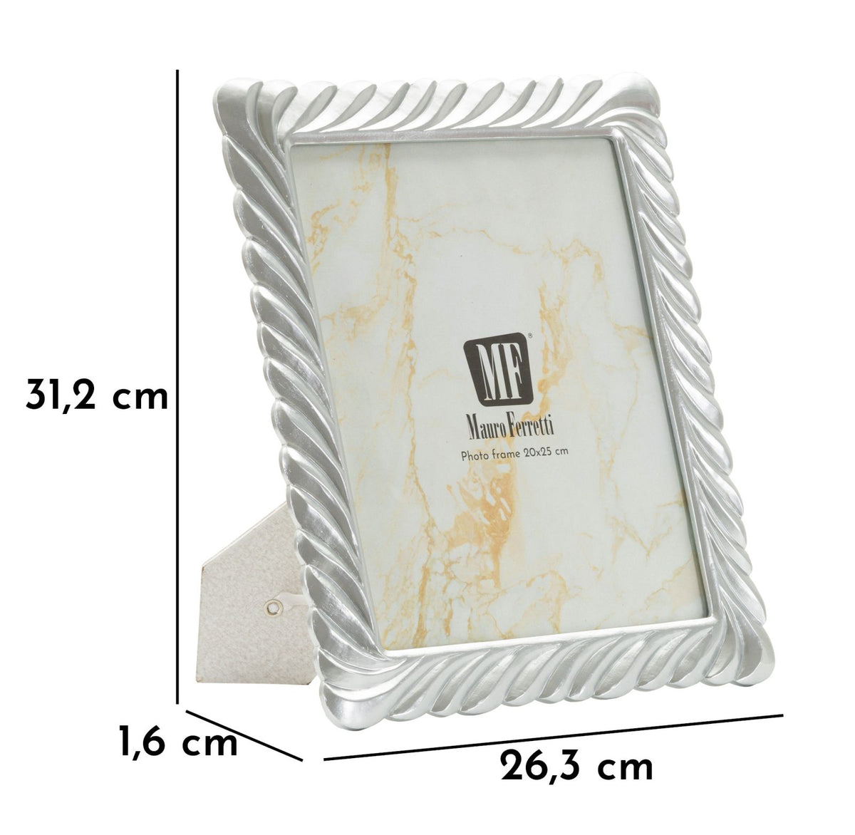 Cornice carvy cm 26,3x1,6x31,2 (misura interna cm 20x25) min 2