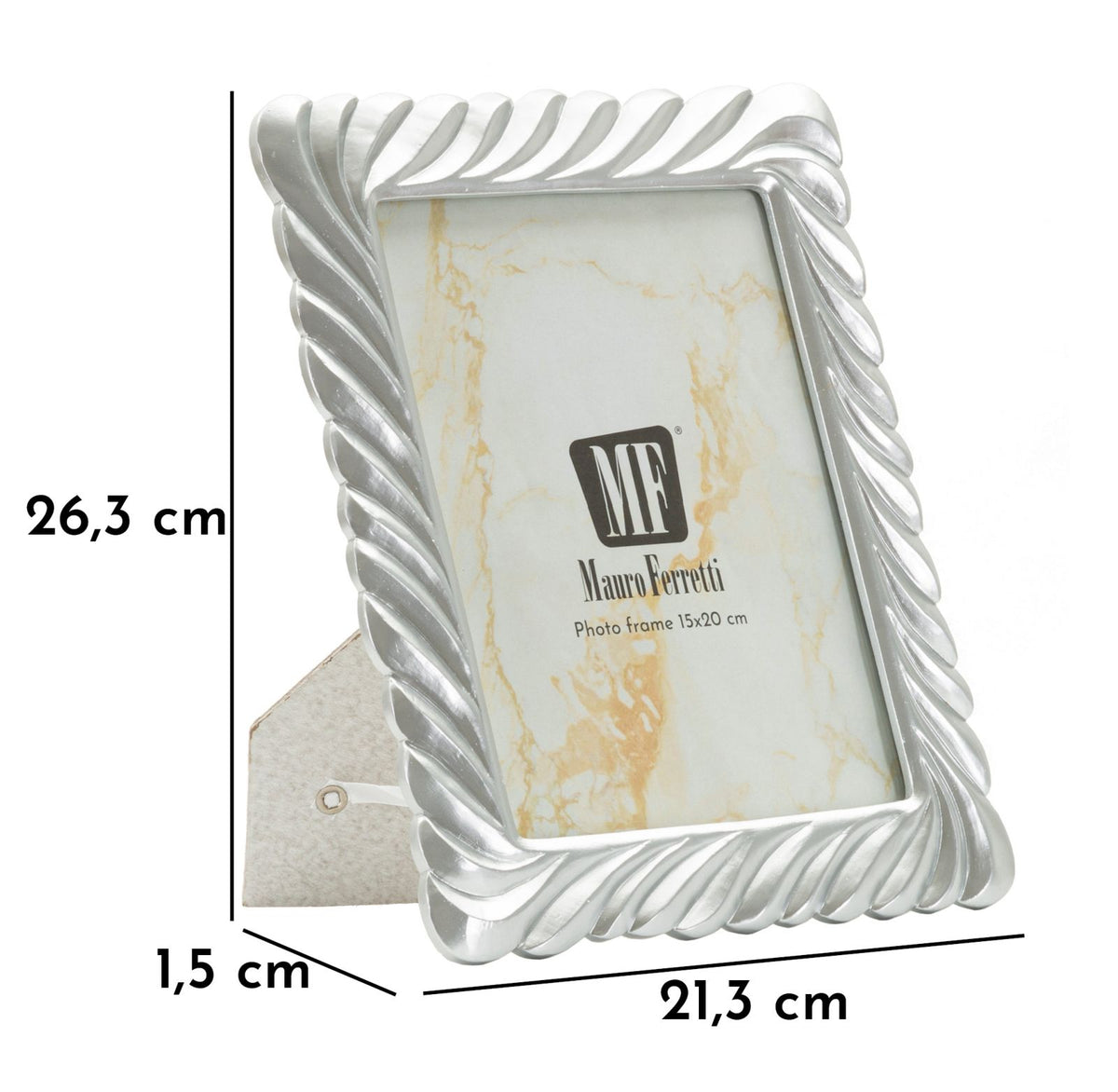 Cornice carvy cm 21,3x1,5x26,3 (misura interna cm 15x20) min 2