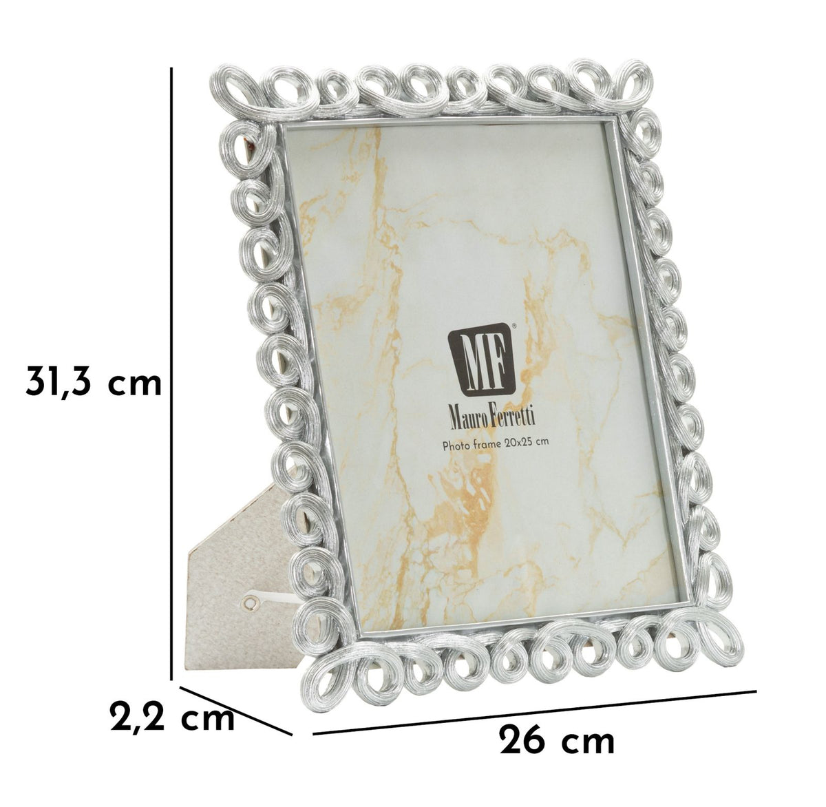 Cornice hollow cm 26x2,2x31,3 (misura interna cm 20x25) min 2