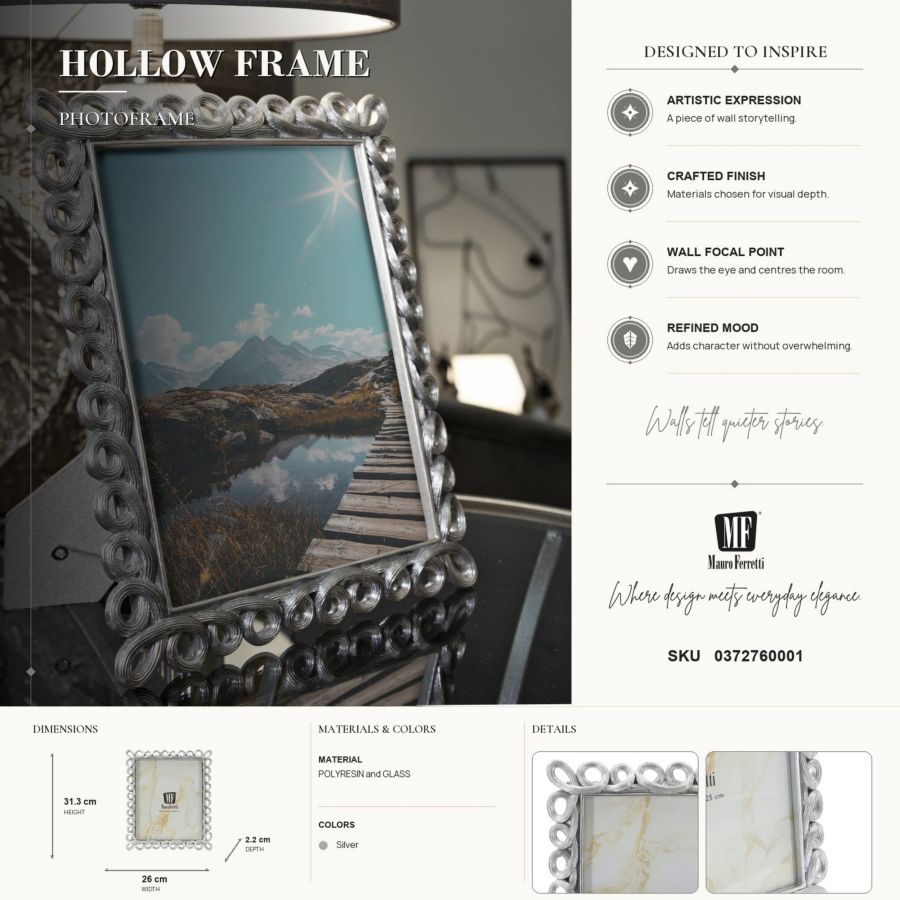Cornice hollow cm 26x2,2x31,3 (misura interna cm 20x25) min 2