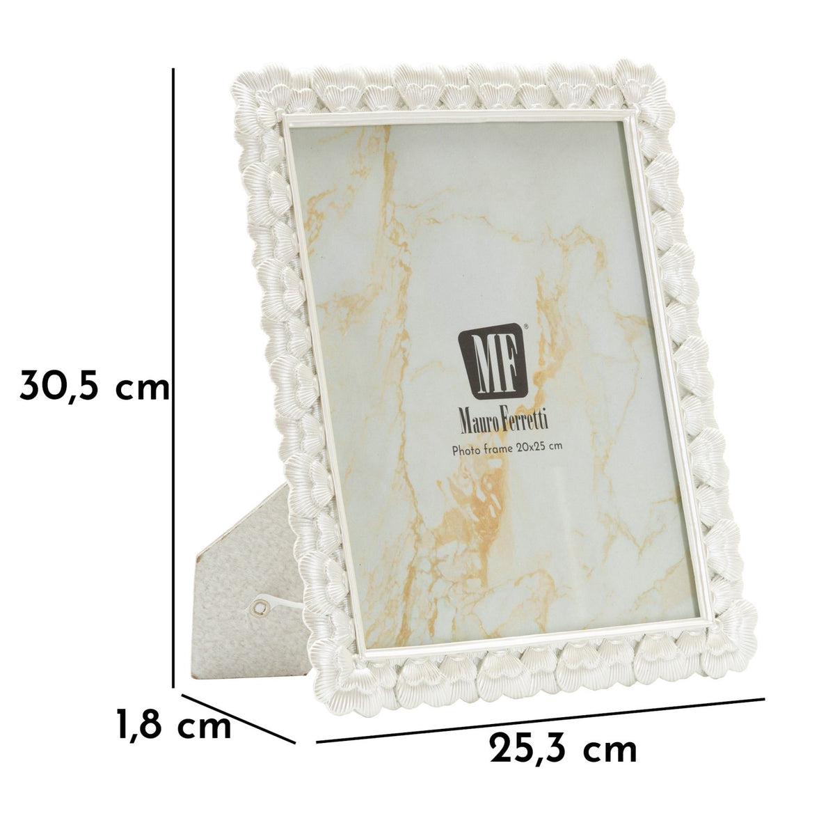 Cornice hearty cm 25,3x1,8x30,5 (misura interna cm 20x25) min 2