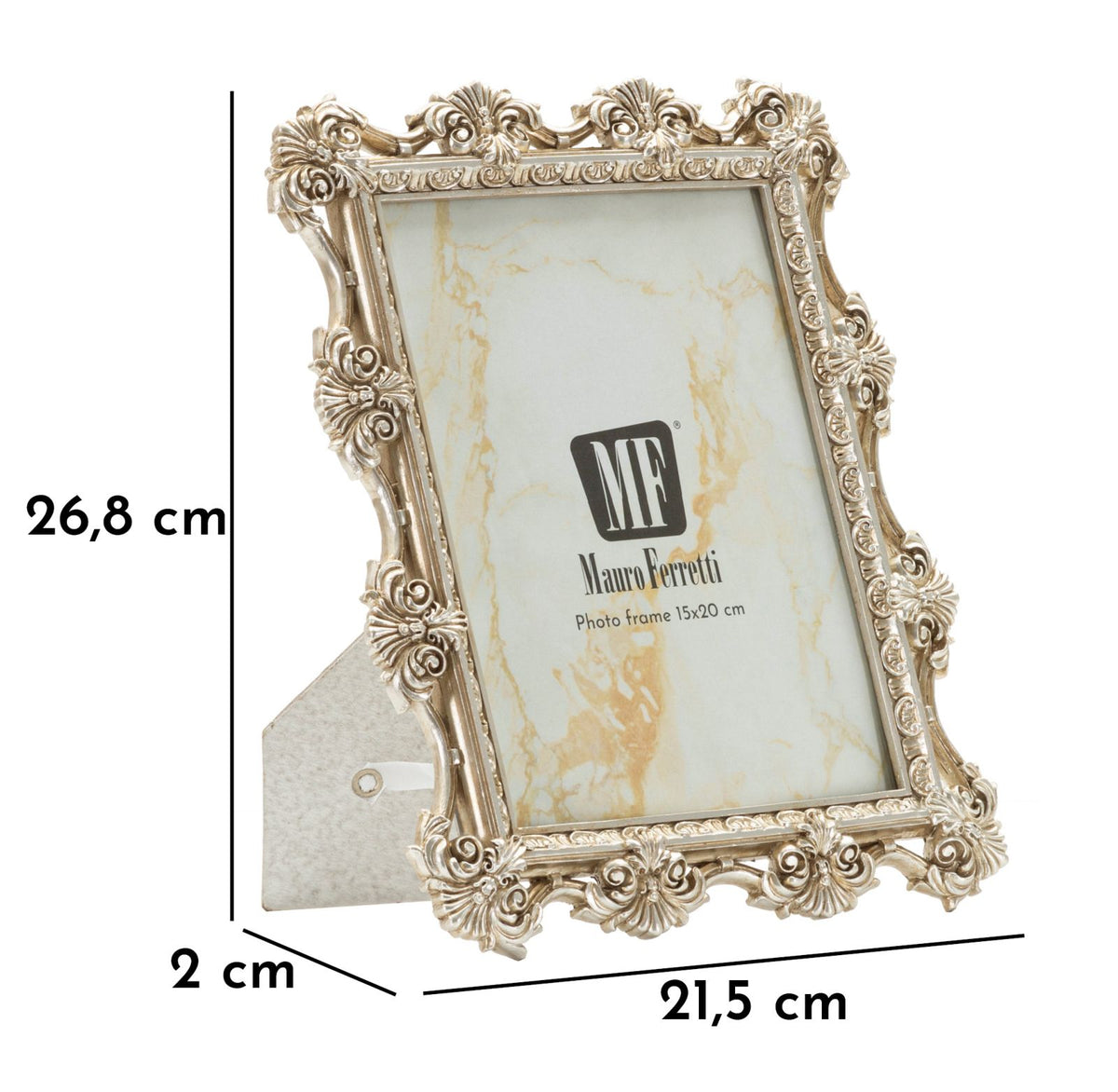 Cornice florence cm 21,5x2x26,8 (misura interna cm 15x20) min 2