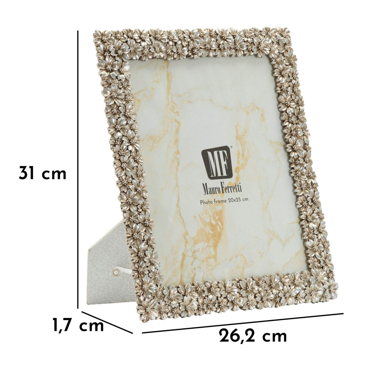 Cornice flowy cm 26,2x1,7x31 (misura interna cm 20x25) min 2