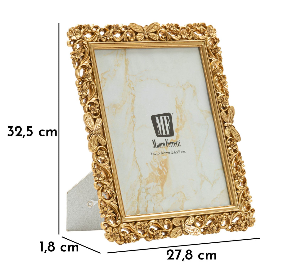 Cornice classical cm 27,8x1,8x32,5 (misura interna cm 20x25) min 2