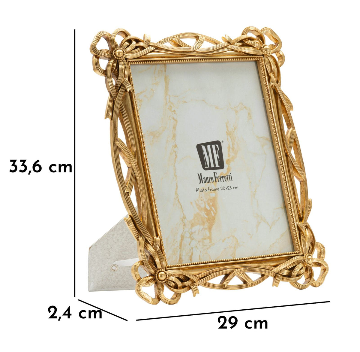 Cornice knot cm 29x2,4x33,6 (misura interna cm 20x25) min 2