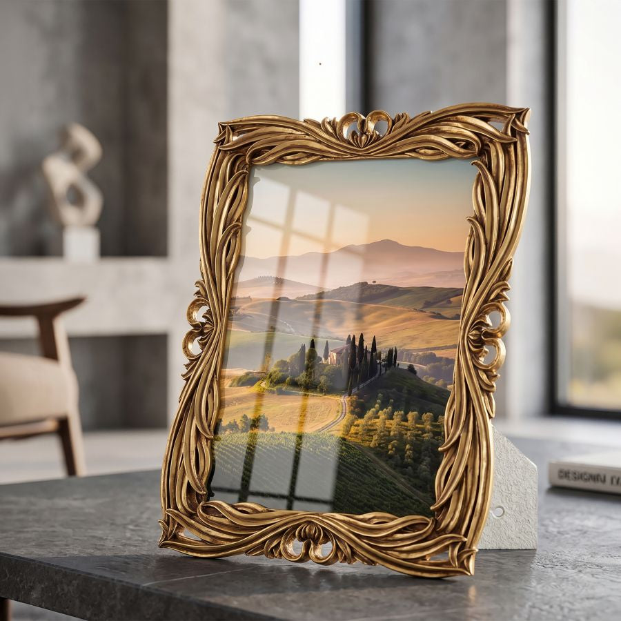 Cornice baroque cm 27,5x2x32,5 (misura interna cm 20x25) min 2