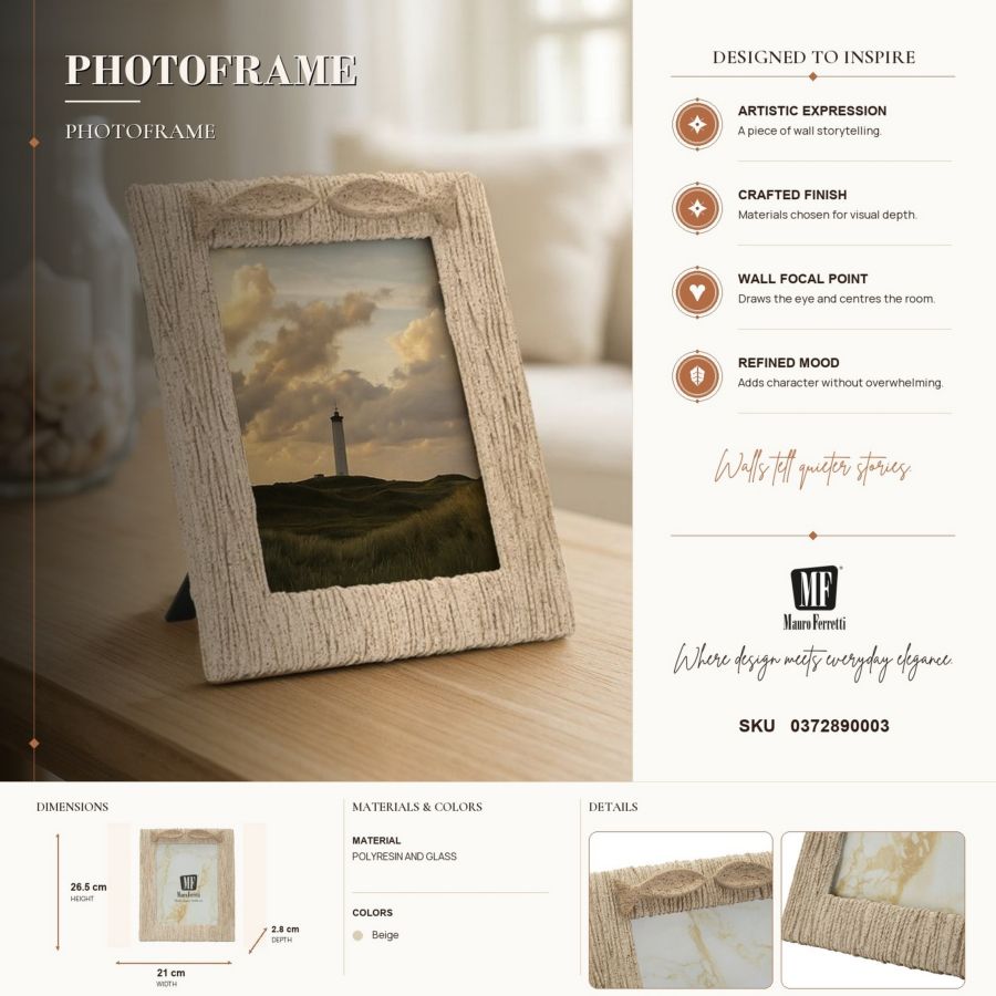 Cornice sand cm 21x2,8x26,5 (misura interna cm 15x20) min 2