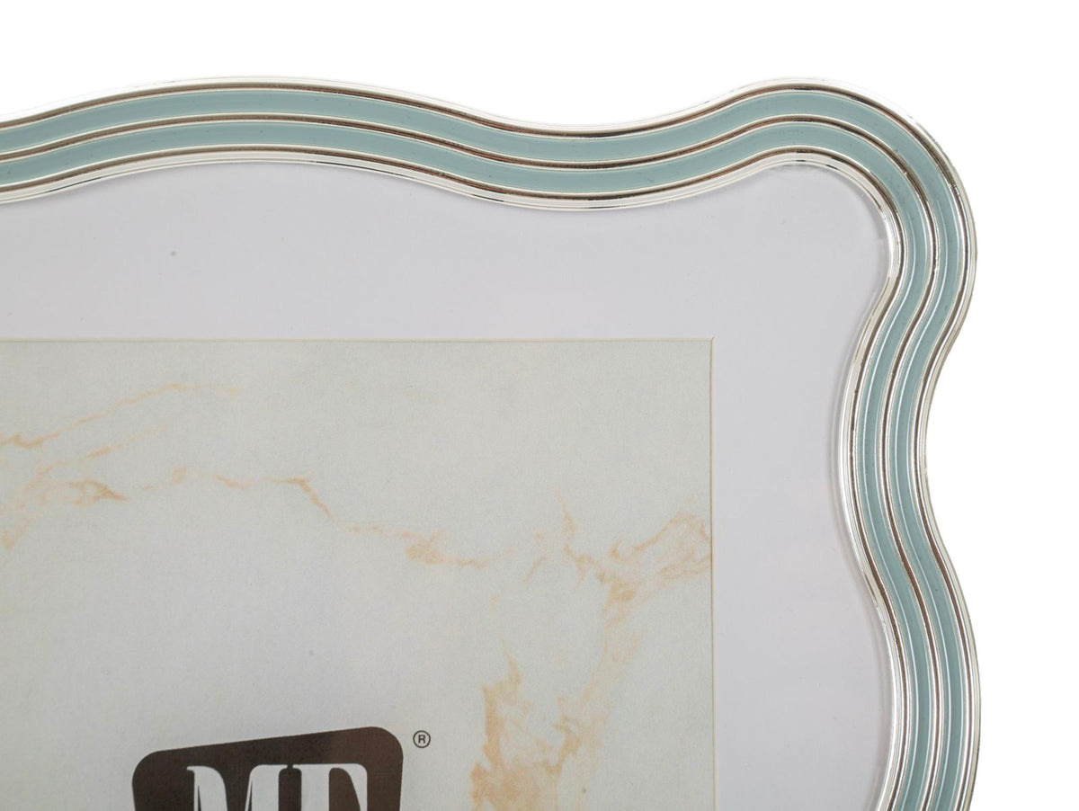 Cornice elizabeth celeste cm 22,7x1,3x27,6 (misura interna cm 20x25) min 2