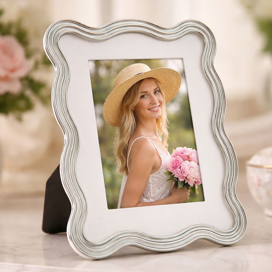 Cornice elizabeth celeste cm 17,5x1,3x22,5 (misura interna cm 15x20) min 2