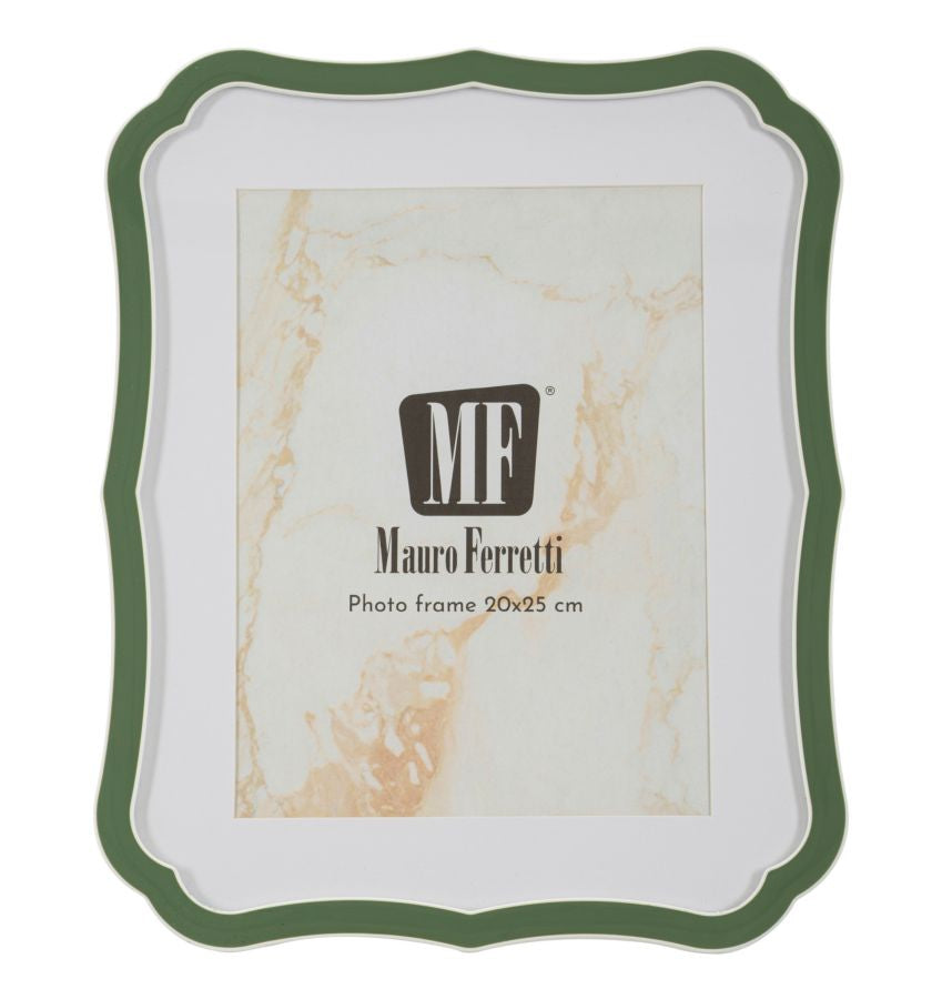 Cornice margot verde cm 22,1x1,4x27,2 (misura interna cm 20x25) min 2