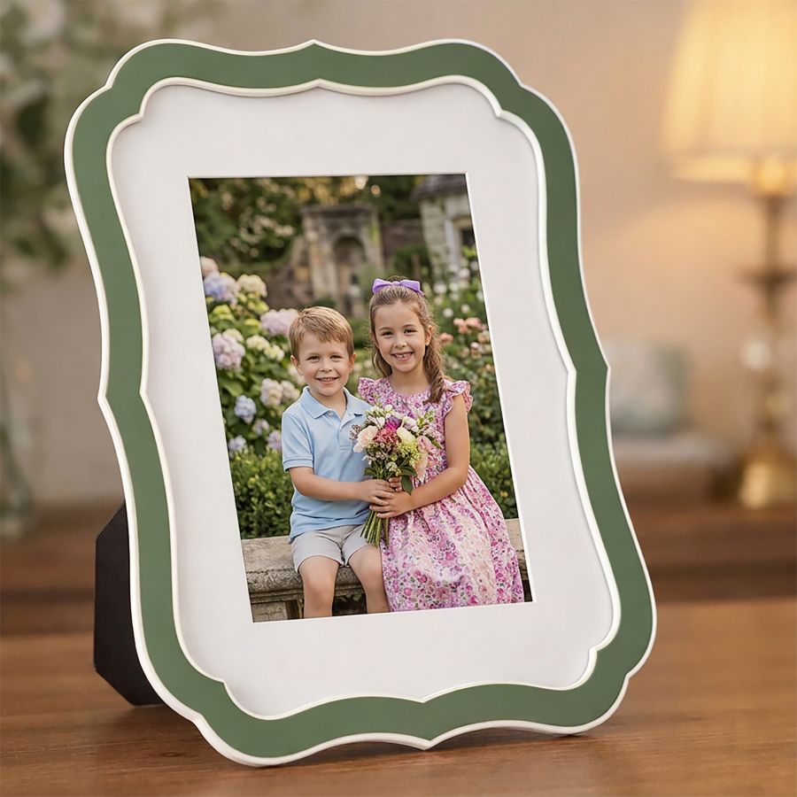 Cornice margot verde cm 17x1,4x21,9 (misura interna cm 15x20) min 2