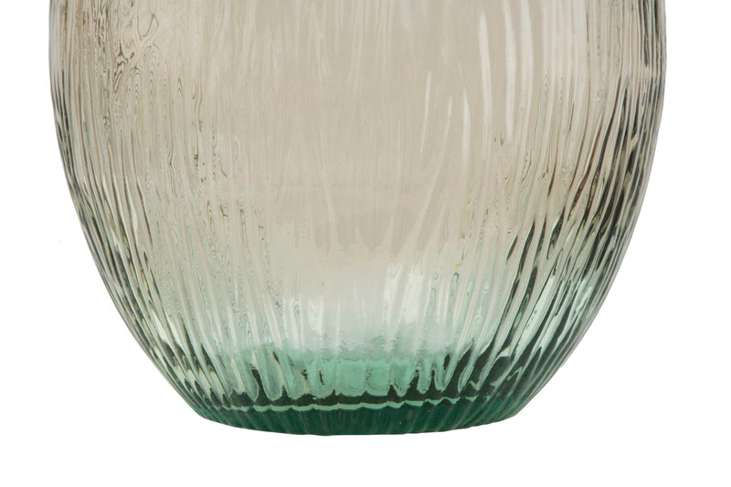 Mauro Ferretti Vaso Vetro Riciclato Slim Lighty Ø 34 x 75 cm (made in Spain)