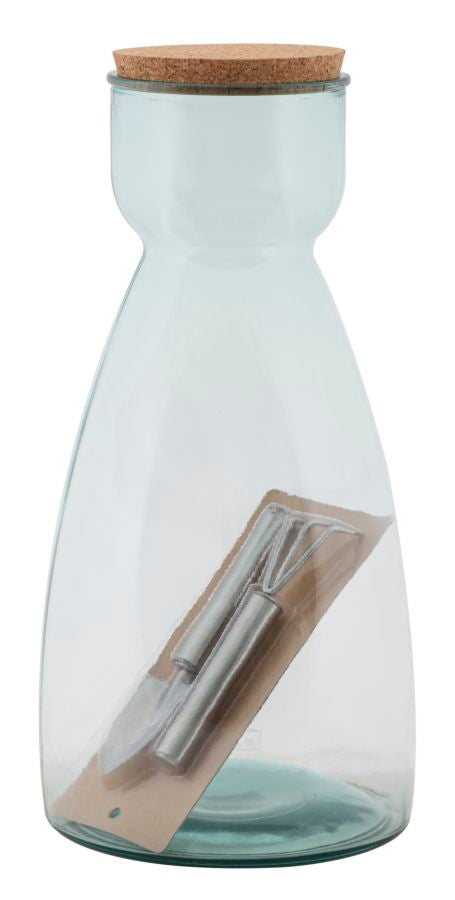Mauro Ferretti Vaso Garden Vetro Riciclato Ø 21,5 x 43,5 cm (made in Spain)