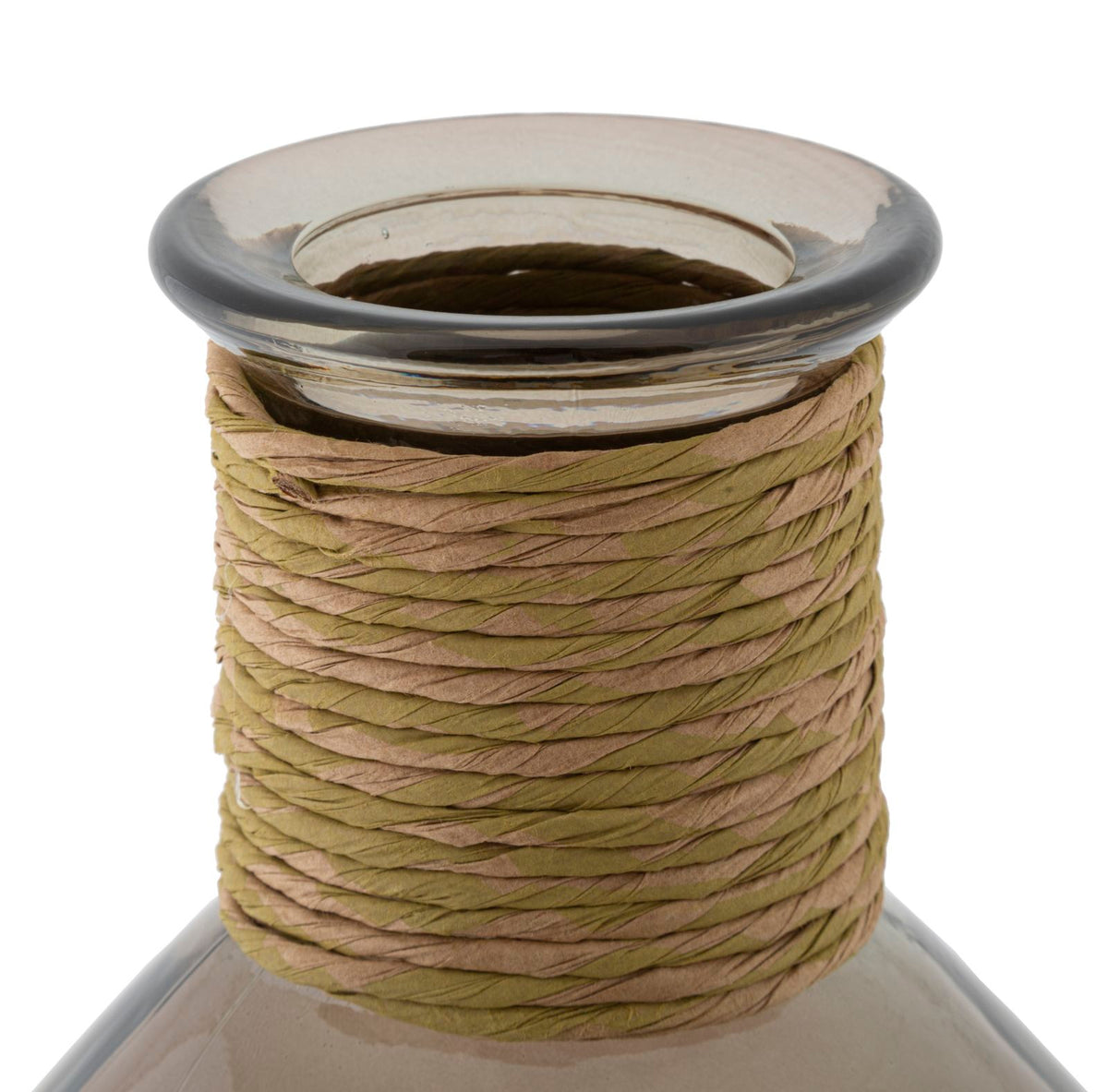 Mauro Ferretti Vaso Rope Artemis Vetro Riciclato Ø 29 x 59 cm (made in Spain)
