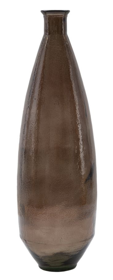 Mauro Ferretti Vaso Jarron Adobe Vetro Riciclato Ø 26 x 80 cm (made in Spain)