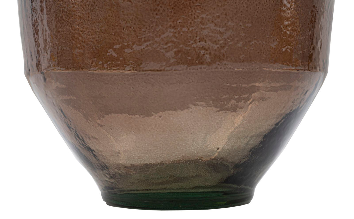 Mauro Ferretti Vaso Jarron Adobe Vetro Riciclato Ø 26 x 80 cm (made in Spain)