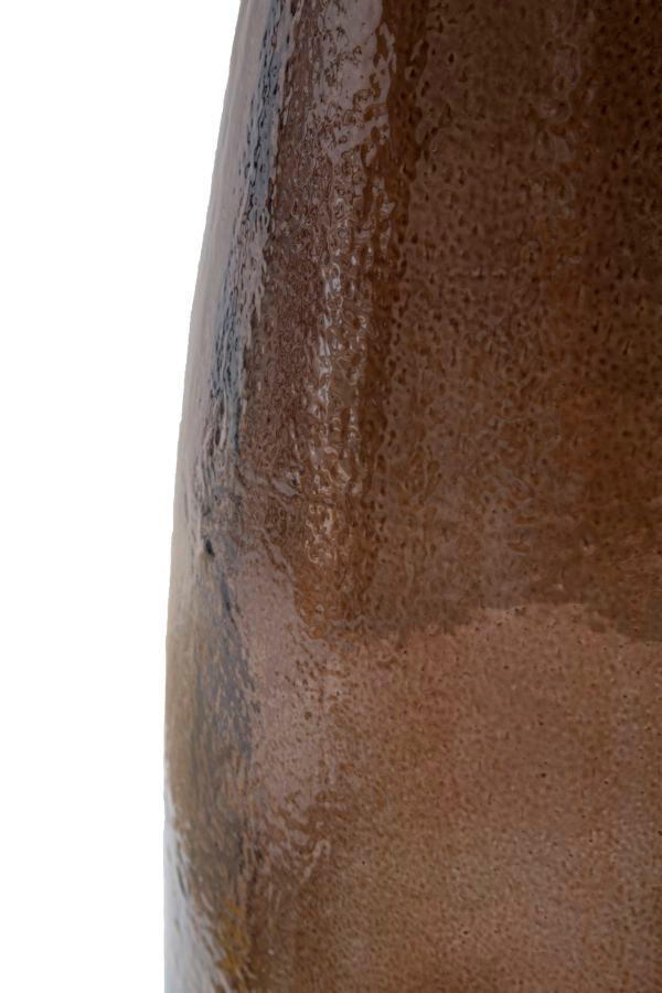Mauro Ferretti Vaso Jarron Adobe Vetro Riciclato Ø 26 x 80 cm (made in Spain)