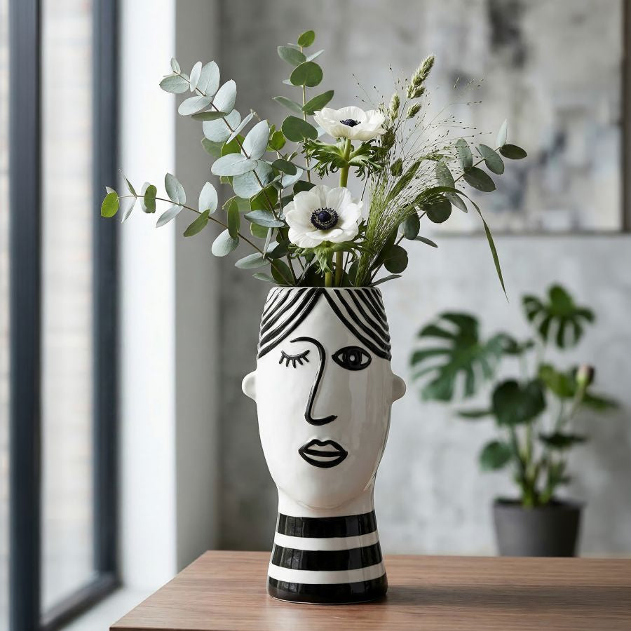 Mauro Ferretti Vaso Face 13,2 x 11,8 x 26,3 cm