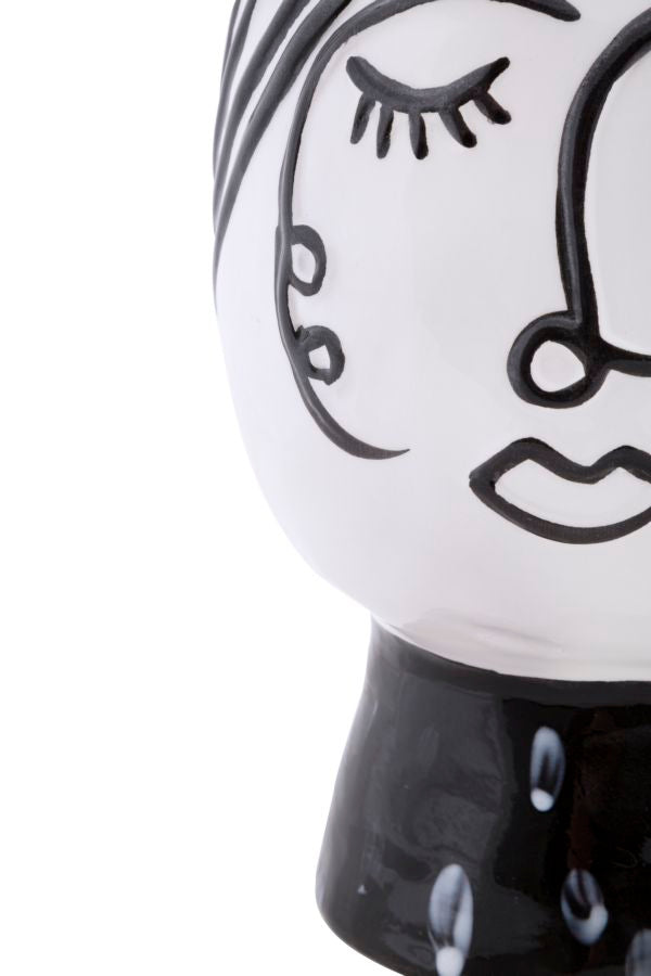 Mauro Ferretti Vaso Pot Face Ø 14 x 18,2 cm