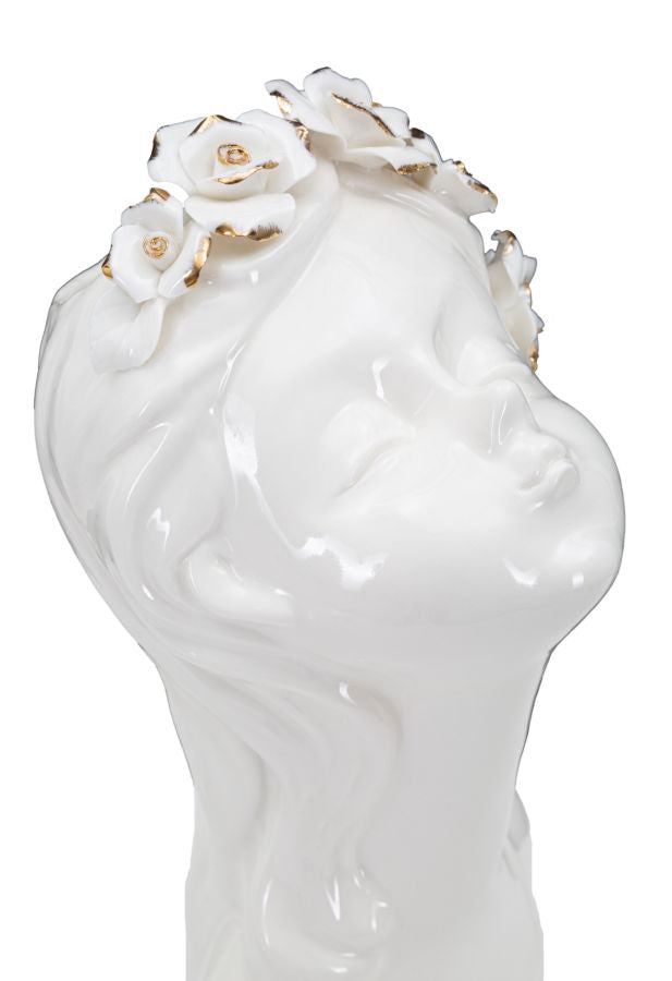 Mauro Ferretti Vaso Young Lady Roses 10 x 14 x 26 cm