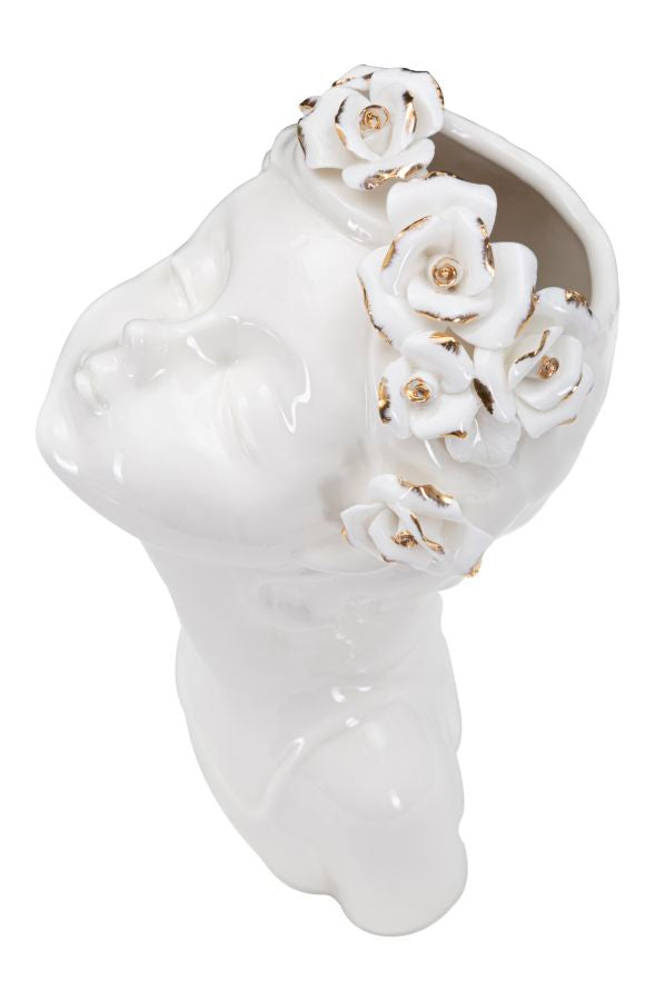 Mauro Ferretti Vaso Young Lady Roses 10 x 14 x 26 cm