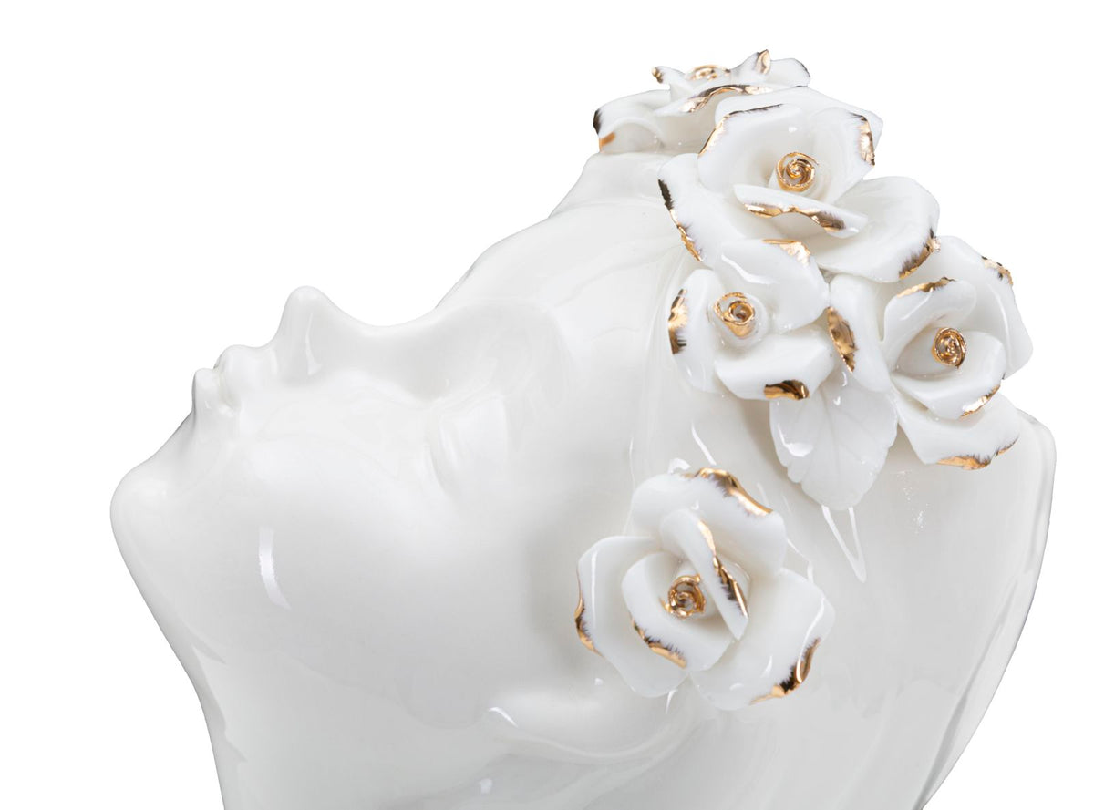 Mauro Ferretti Vaso Young Lady Roses 10 x 14 x 26 cm