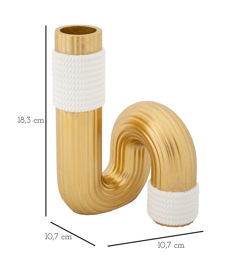 Mauro Ferretti Vaso Bann 10,7 x 10,7 x 18,3 cm