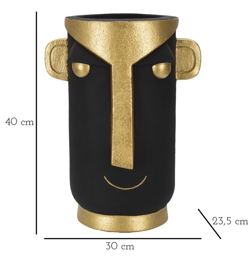 Mauro Ferretti Vaso Tribal -c- 30 x 23,5 x 40 cm