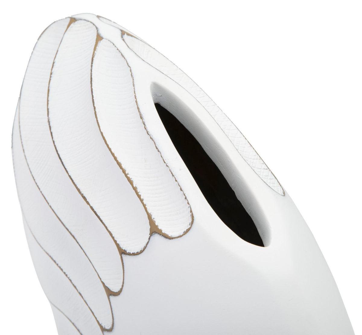 Mauro Ferretti Vaso Resina Lines 34 x 11,5 x 24,5 cm