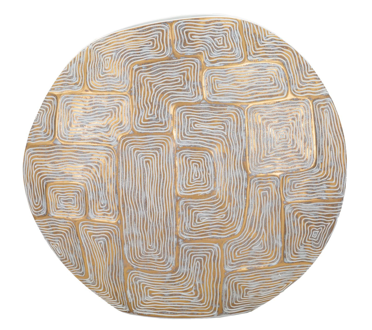Mauro Ferretti Vaso Resina Eclips 48 x 13 x 44,5 cm