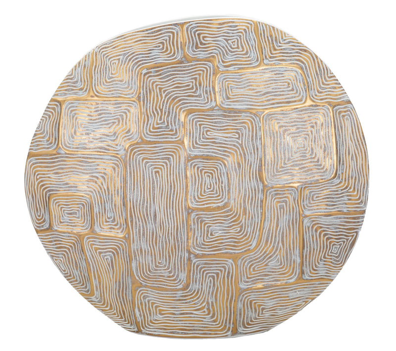 Mauro Ferretti Vaso Resina Eclips 48 x 13 x 44,5 cm
