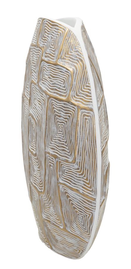 Mauro Ferretti Vaso Resina Eclips 48 x 13 x 44,5 cm