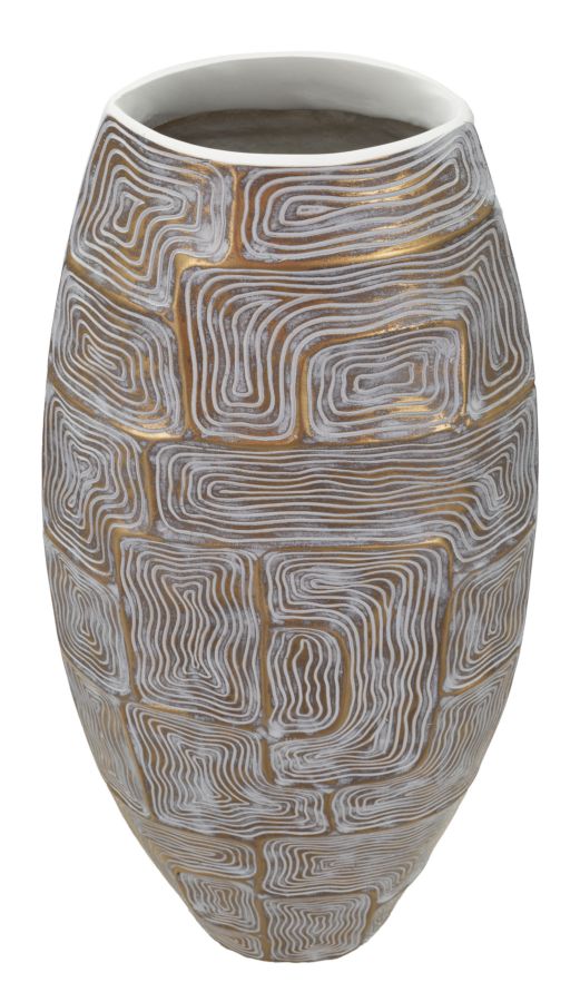 Mauro Ferretti Vaso Resina Eclips Tower 24 x 11,5 x 59,5 cm