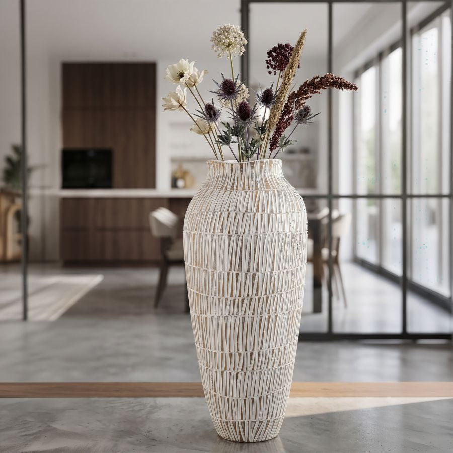 Mauro Ferretti Vaso Resina Stiky Ø 23 x 50 cm