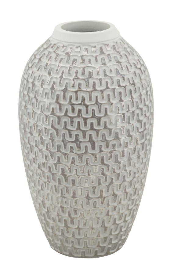 Mauro Ferretti Vaso Resina Wave Ø 19,5 x 34 cm