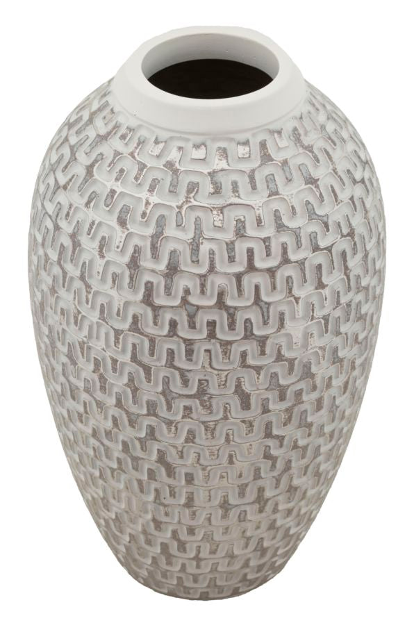 Mauro Ferretti Vaso Resina Wave Ø 19,5 x 34 cm